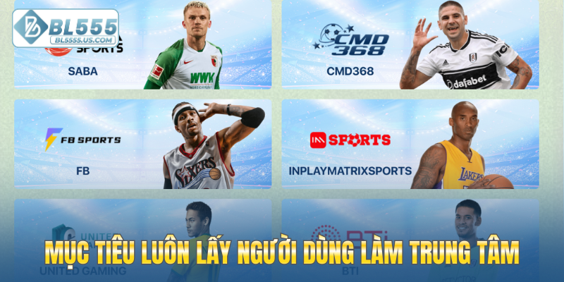 Mục tiêu luôn lấy người dùng làm trung tâm